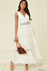 Jessica White Stylish Maxi Dress S