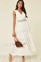 Jessica White Stylish Maxi Dress S