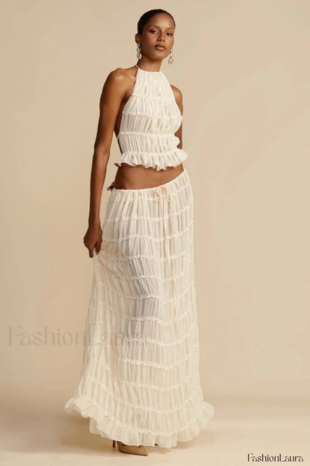 Julie Bella Top Charming & Skirt Set