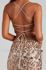 Kinsley Formal Stylish Sequin Mermaid Dress