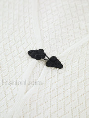 Knitted Cover Graceful Up Beach Dress Sweaters L