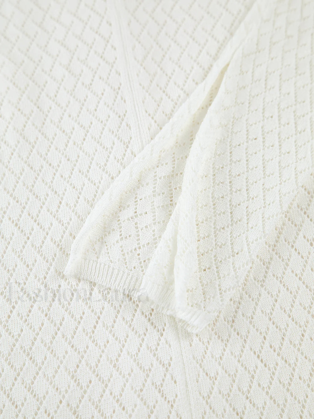 Knitted Cover Graceful Up Beach Dress Sweaters L