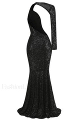 Kylee Bodycon Fit Charming Sequin Maxi Dress