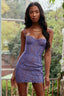 Lavender Lace Stylish Mini Dress XS / Lavender