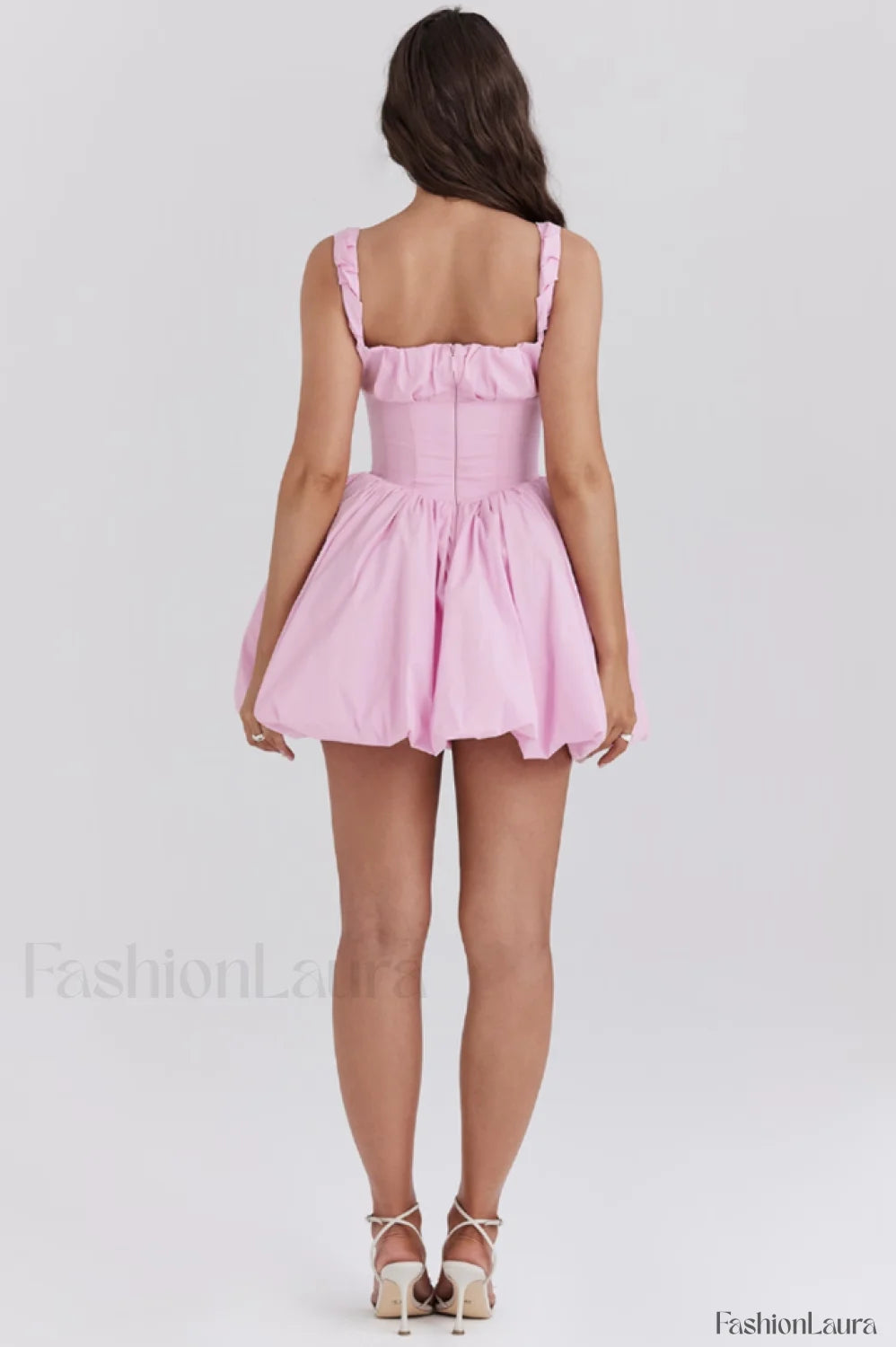 Le Puff Cotton Charming Tulle Mini Dress