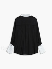Leisure See Through Trendy Shirt With Cami Top Shirts