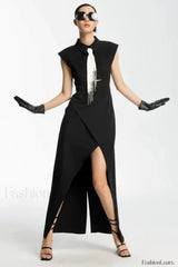 Liberty Midi Dress Charming With Tie Detail