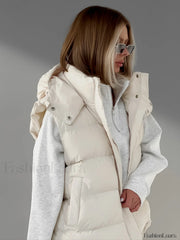 Lightweight Quilted Graceful Puffer Down Coat Down Coats