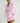 Loose Pink Stripe Ruffle Shorts Two Piece Set Secondary image
