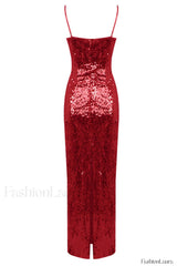 Lorelei Brown Stylish Sequin Dress