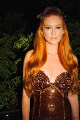 Lorelei Brown Stylish Sequin Dress