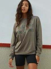 Lucky Charming Me Sweatshirt ArmyGreen / XS Sweatshirts