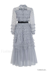 Maddison Polka Stylish Dot Maxi Dress