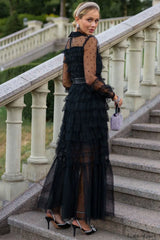 Maddison Polka Stylish Dot Maxi Dress