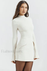 Mahalia Navy Stylish Mini Dress