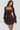 Marisa Rich Stylish Brown Lace Mini Dress Secondary image