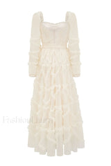 Maryam Sweetheart Stylish Belted Maxi Dress