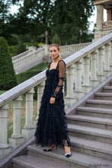 Maryam Sweetheart Stylish Belted Maxi Dress