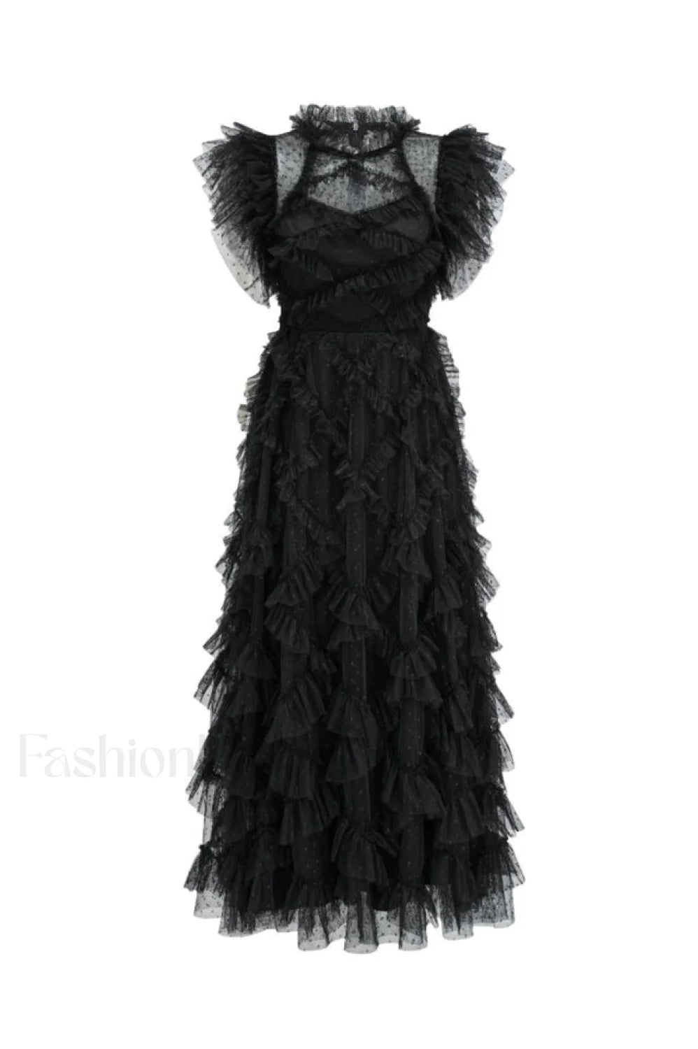 Maxine Floral Embroidery Charming Sleeveless Maxi Dress