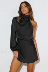 Meet Tonight Stylish Mini Dress S / Black