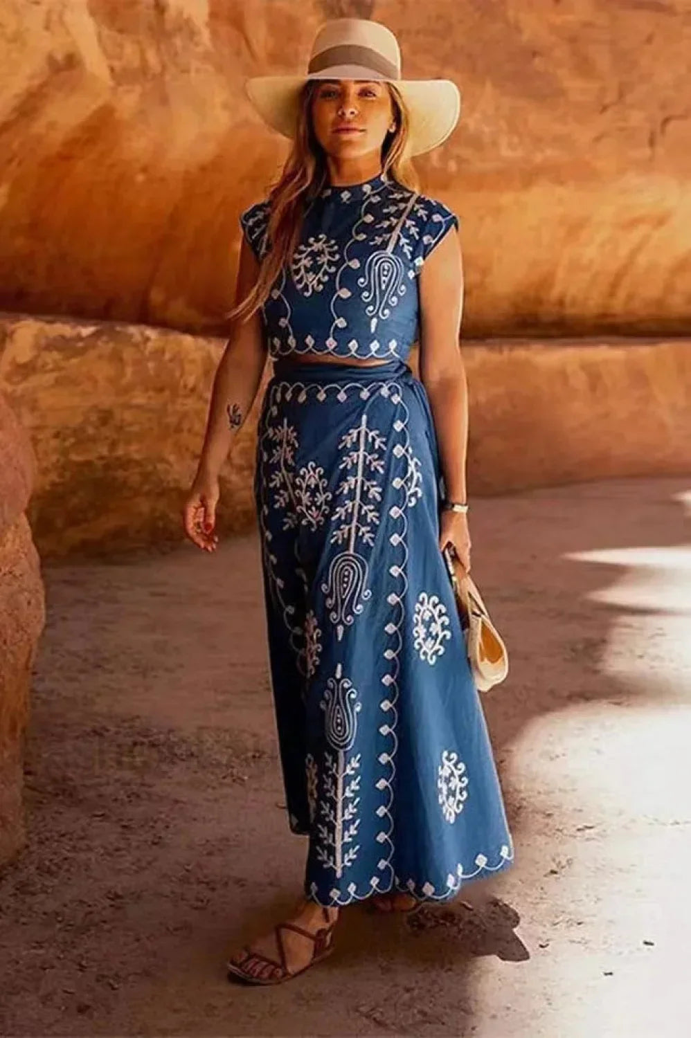 Melissa Top Stylish & Skirt Set XS / 4#