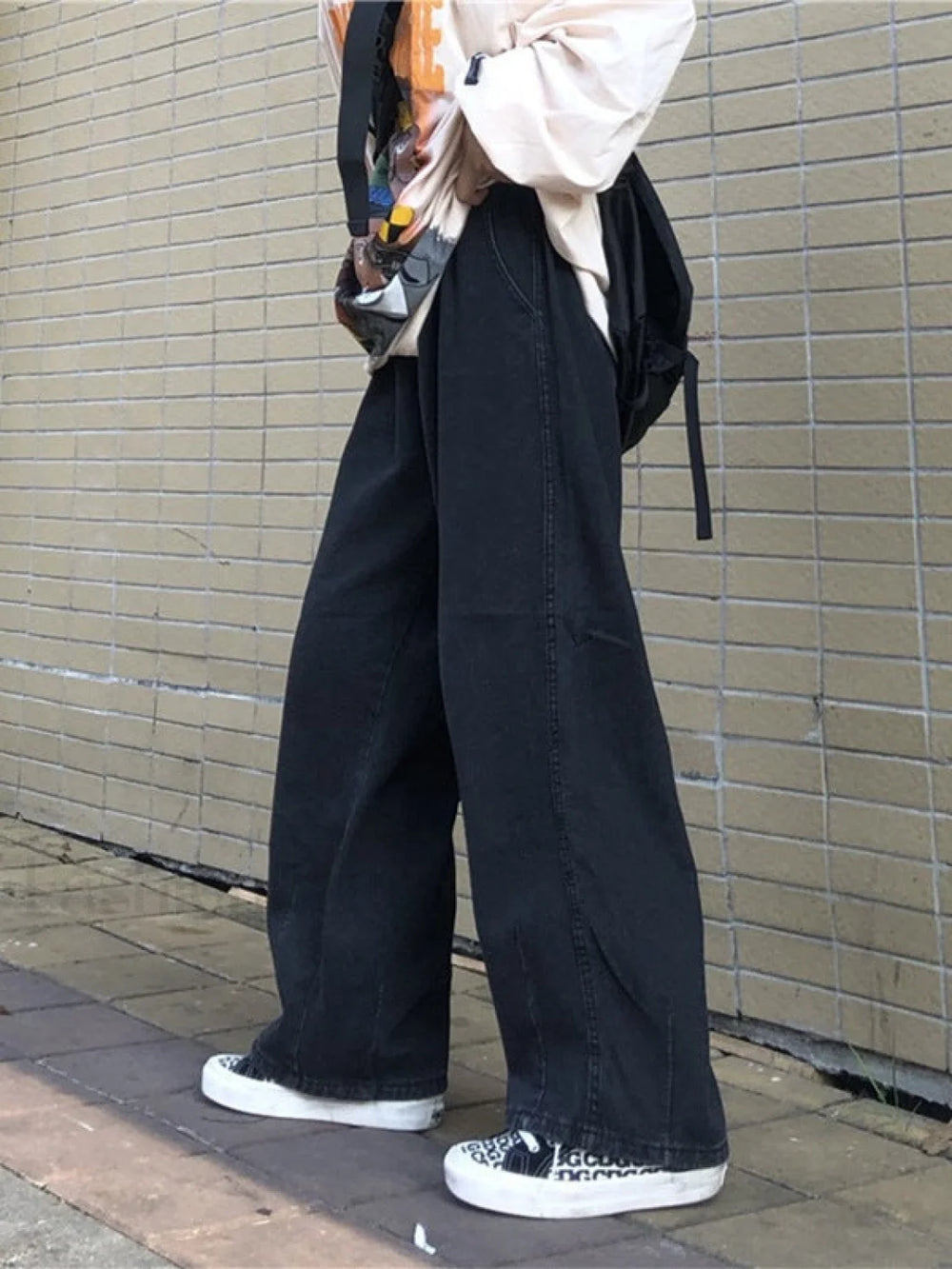 Men’s Basic Wash Skate Fit Jeans loose jeans