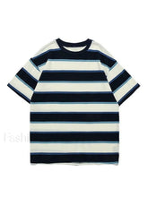Men’s Vintage Striped Tee Blue / M Tops&Tees