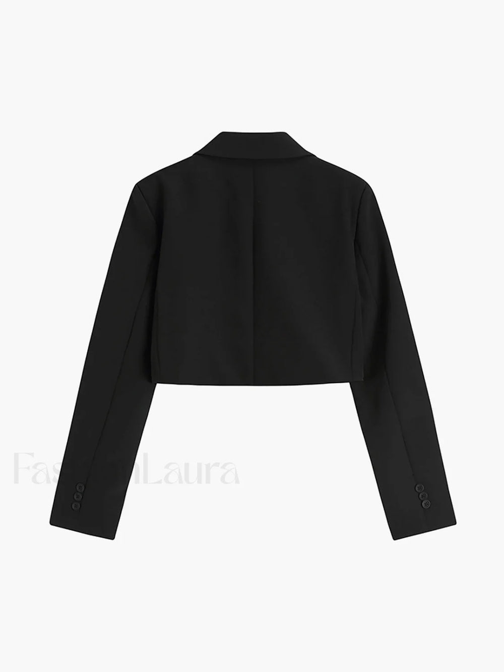 Mind My Graceful Business Crop Blazer Blazers