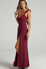More Than This Charming Ruffle Strap Maxi Dress