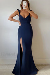 More Than This Charming Ruffle Strap Maxi Dress