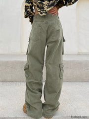 Multi Pockets Vintage Baggy Cargo Jeans Cargo Jeans