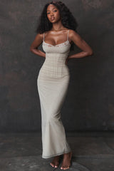 Nalini Sand Stylish Maxi Dress