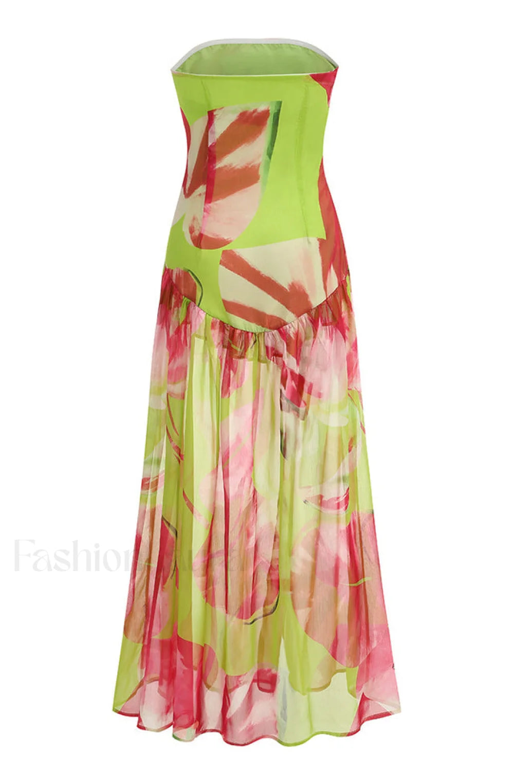 Nicole Silk Stylish Chiffon Dress