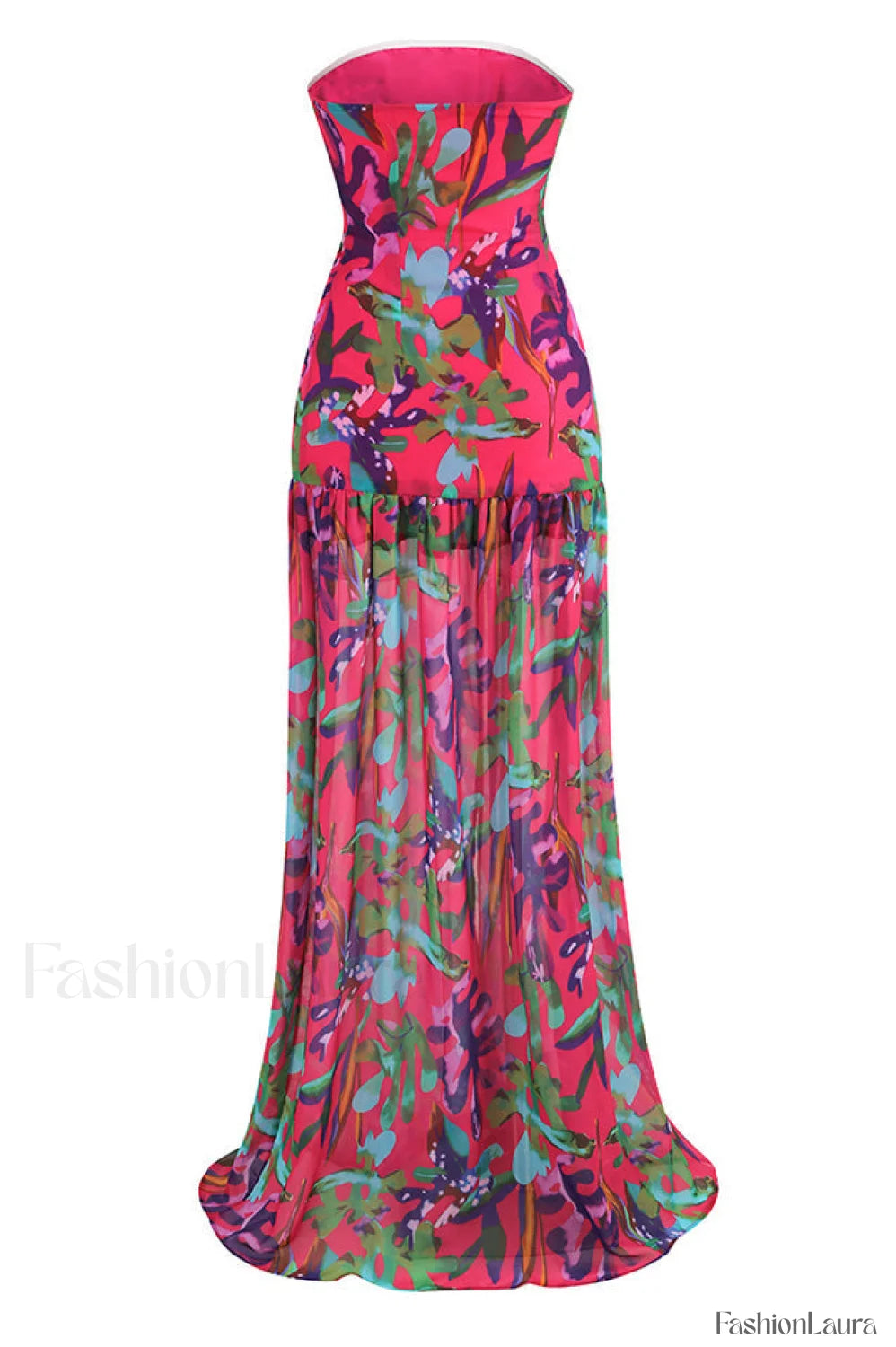 Nicole Silk Stylish Chiffon Dress