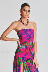 Nicole Silk Stylish Chiffon Dress