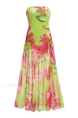 Nicole Silk Stylish Chiffon Dress