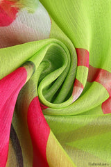 Nicole Silk Stylish Chiffon Dress