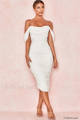 Off Shoulder Stylish Bodycon Dress