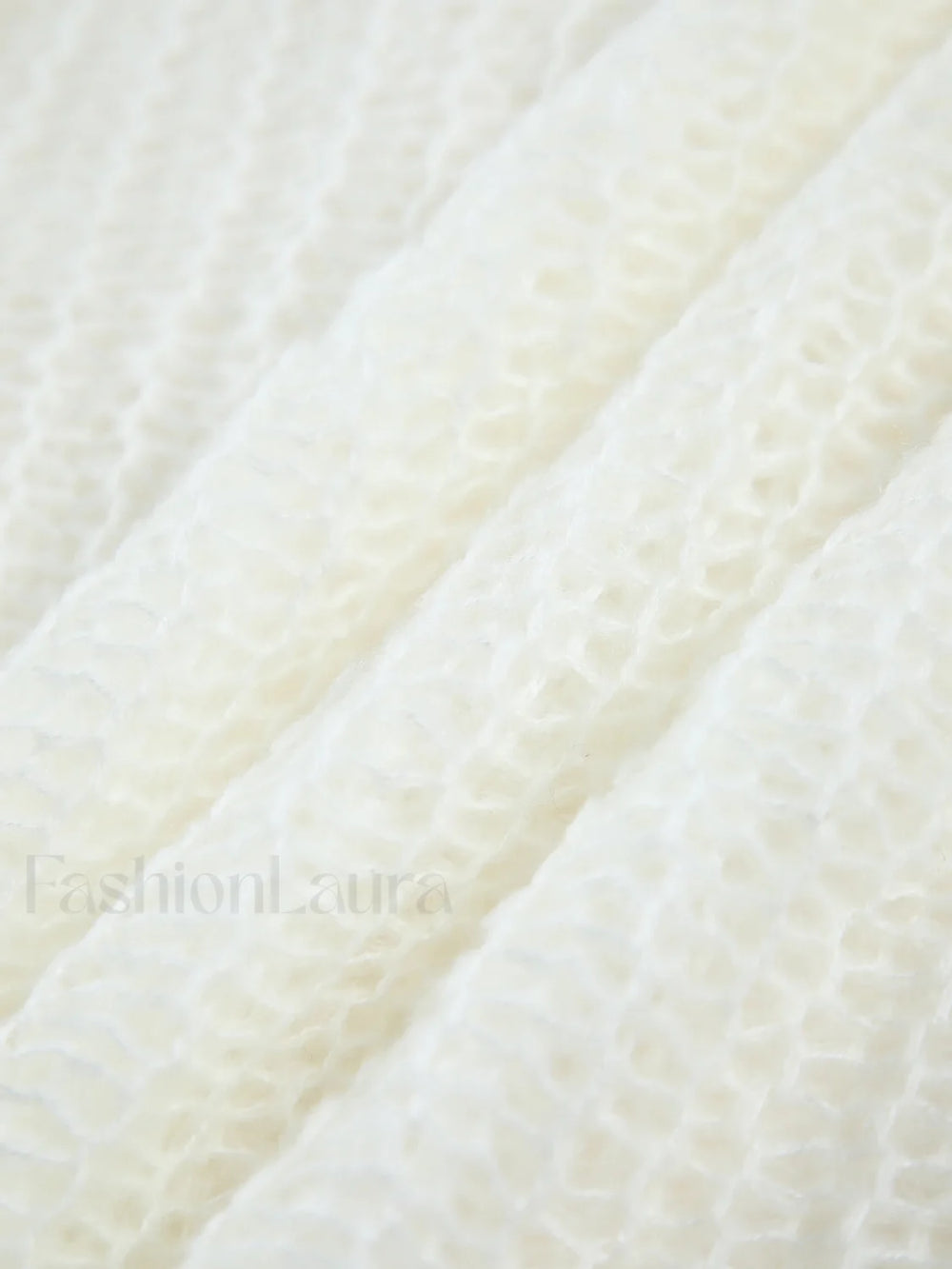 Open Knit Graceful Oversized Sweater Sweaters L