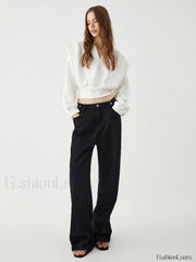 Oversized Solid Graceful Long Sleeve Blouse Blouses