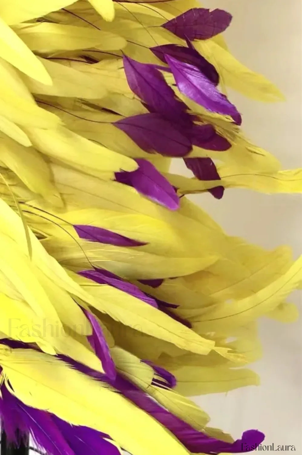 Paislee Asymmetric Stylish Feather Mini Dress