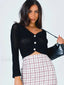 Patchwork Vintage Contrast Street Skirt Pink / S