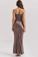 Persephone Off Stylish Shoulder Bustier Dress