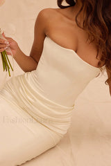 Persephone Off Stylish Shoulder Bustier Dress