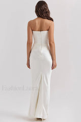 Persephone Off Stylish Shoulder Bustier Dress