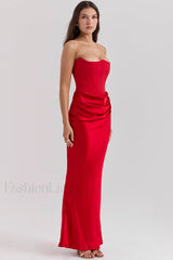 Persephone Off Stylish Shoulder Bustier Dress