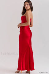 Persephone Off Stylish Shoulder Bustier Dress