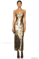 Phoenix Sequin Stylish Slip Dress