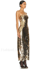Phoenix Sequin Stylish Slip Dress