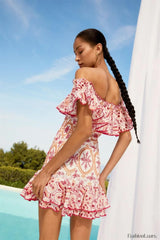 Pia Elegant Short Dress